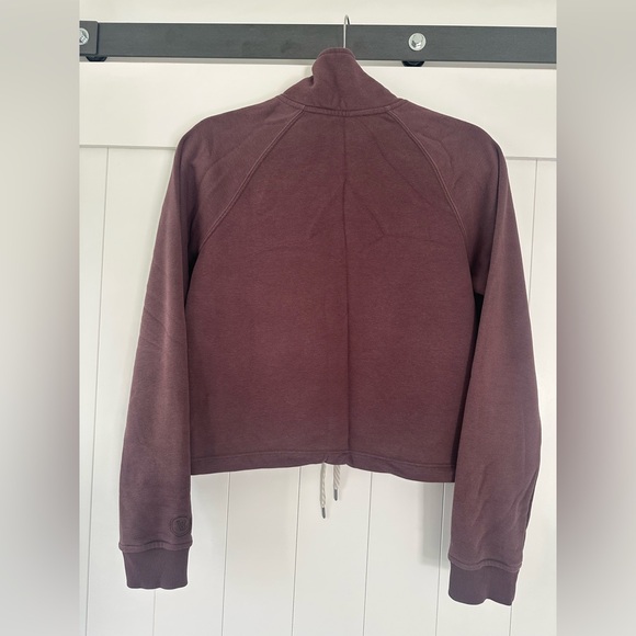 Vuori Sedona Half-Zip Sweatshirt, Burgandy, Size XS - Picture 2 of 3